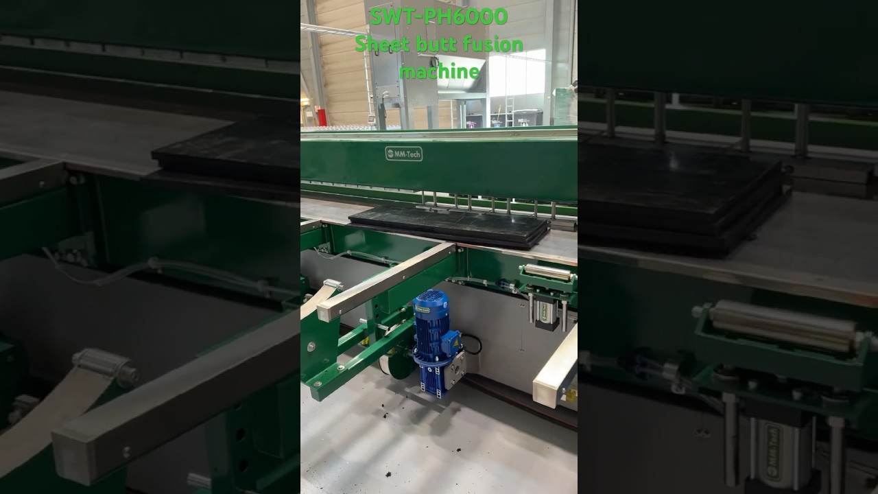Local training for SWT-PH6000 sheet butt fusion welding machine