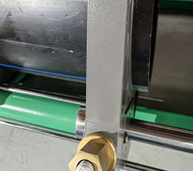 Fixed hdpe pipe