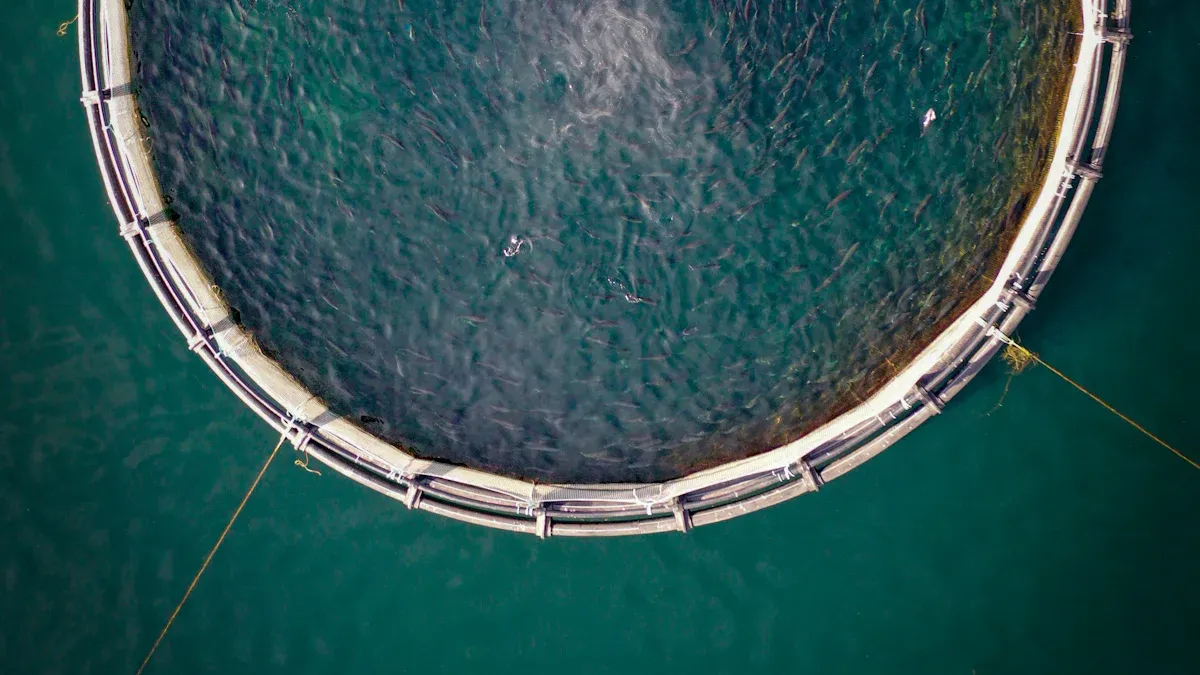 Plastic welding tools needed for making fish farming floating net cages