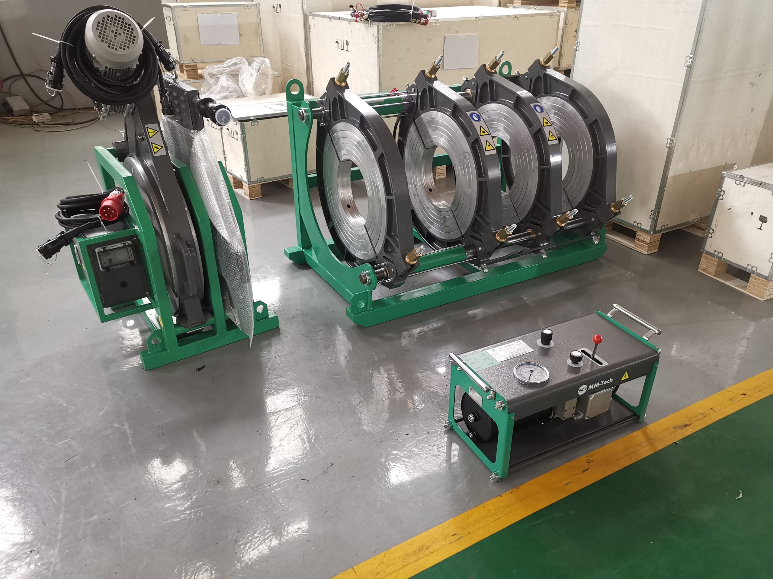 Mastering Large-Diameter HDPE Fusion: Why Heavy-Duty Hydraulic Butt Fusion Machines Matter for 315–630 mm Pipelines