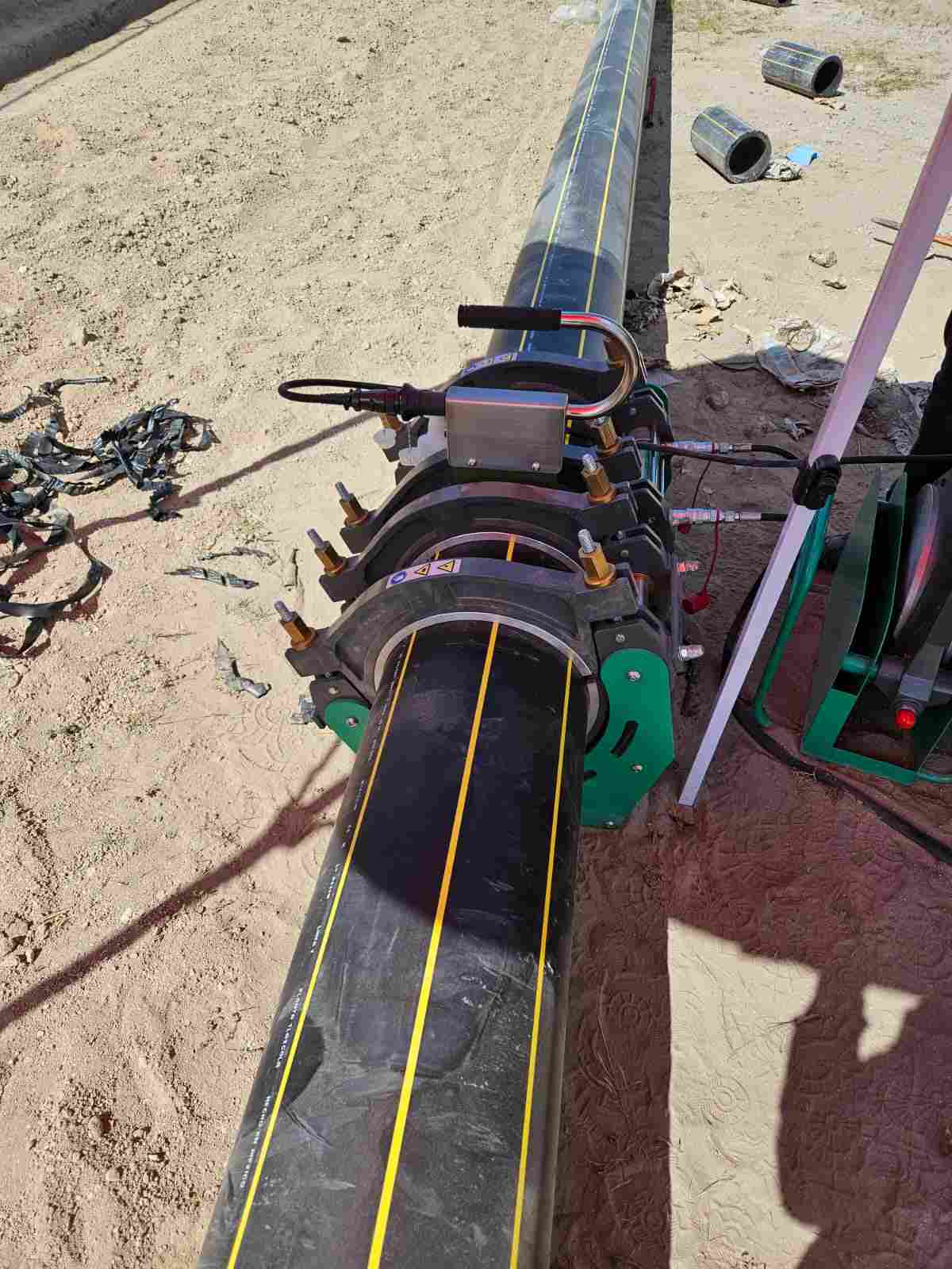Mastering 3-14inch HDPE Fusion: Why the SWT-V14/3H Is Built for Critical Pipeline Projects
